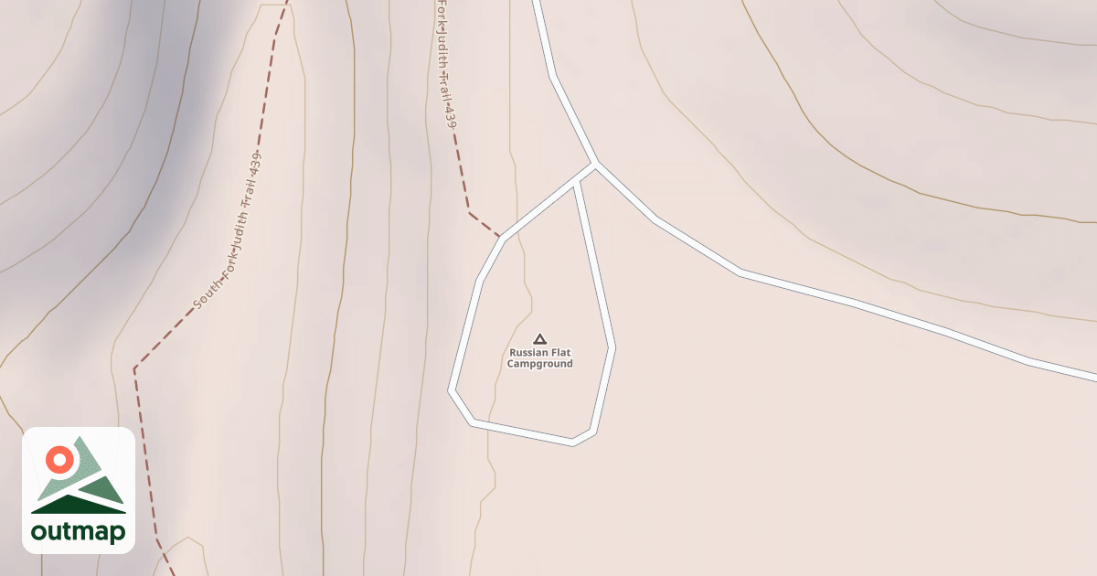 Map of SMITH CREEK WEST