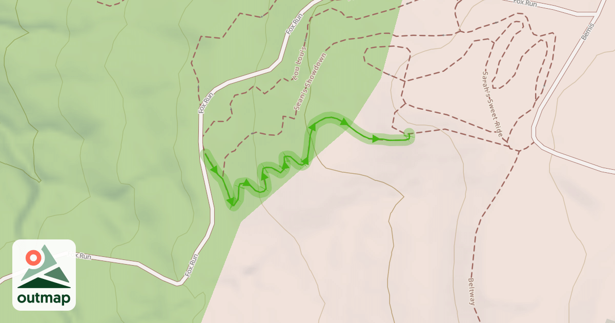 Map of Kevin's Klimb