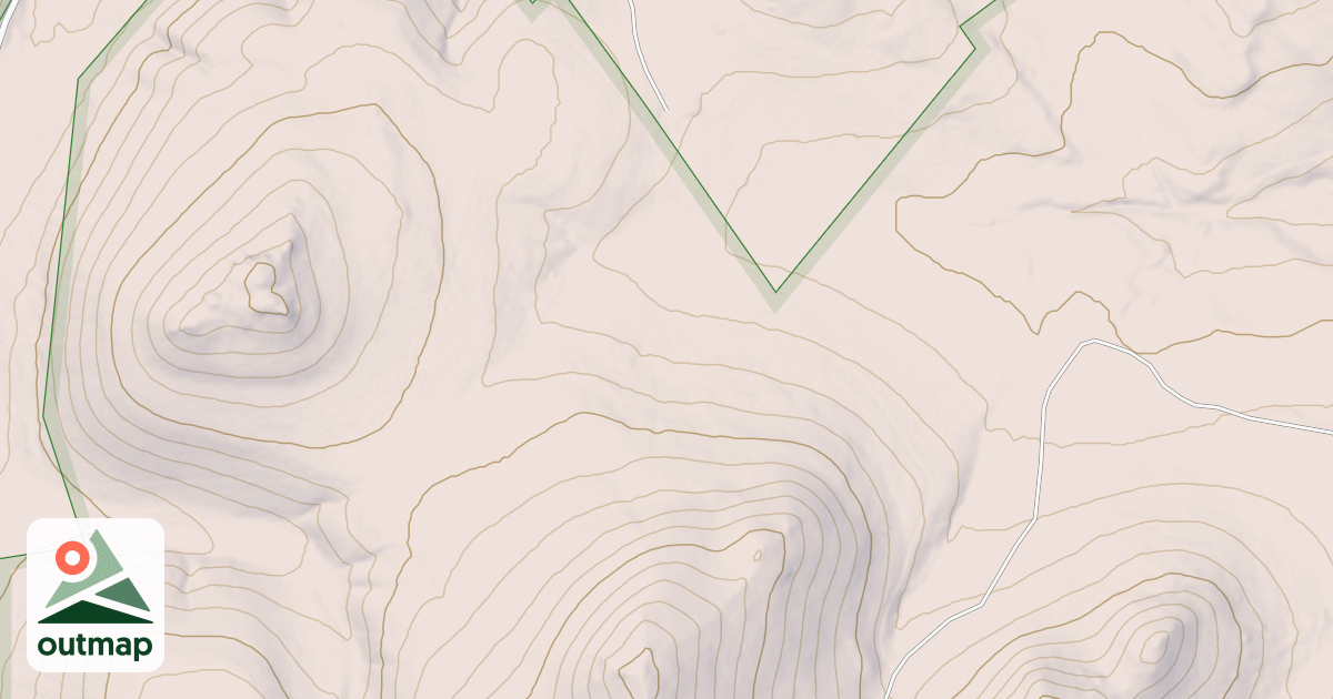 Map of CUSTER PEAK BR 1I