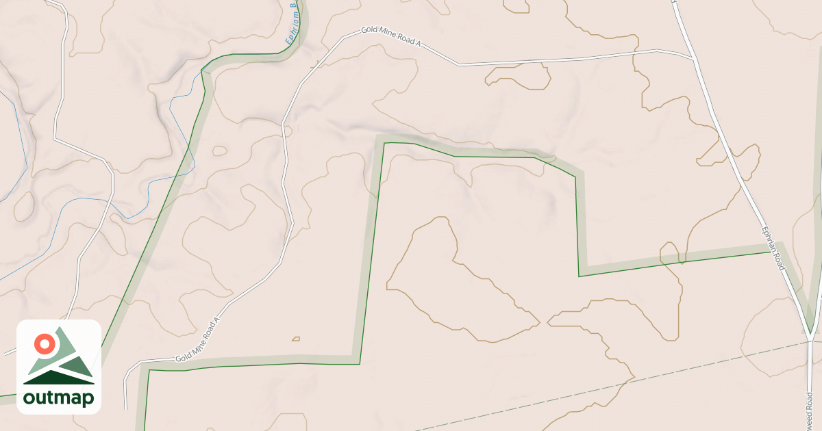 Map of GOLD MINE A