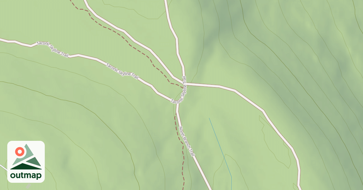 Map of North Branch Trail