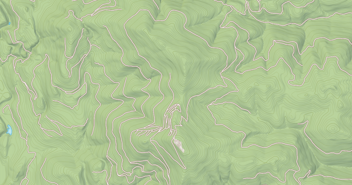 Map preview of DOAK CR BLUE MTN P