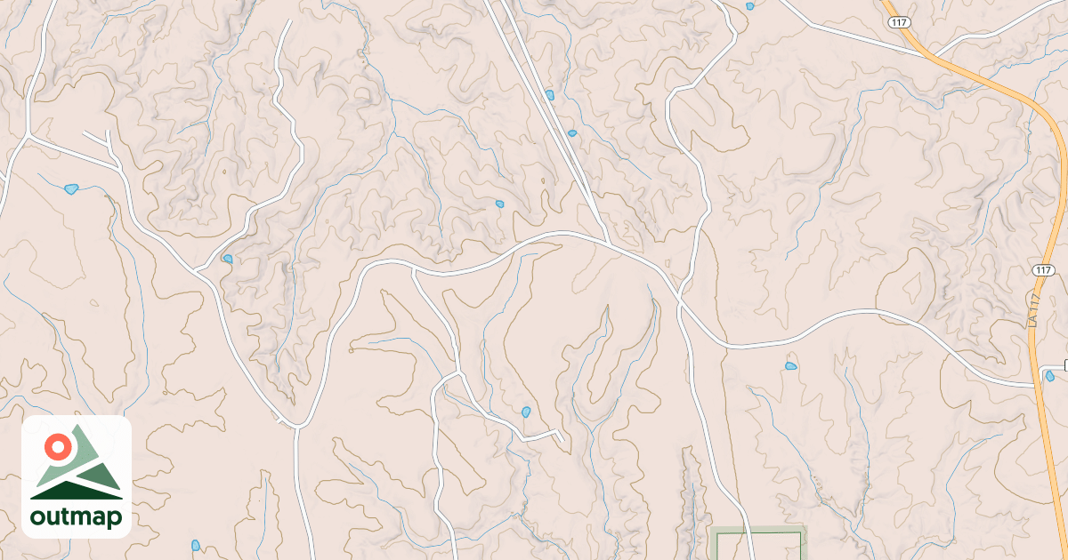 Map of BAYOU