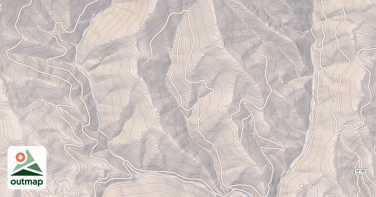 Map of USFS National Forest System Roads {4CDB5631-44DC-49B4-BC95-DEEFC28D83ED}