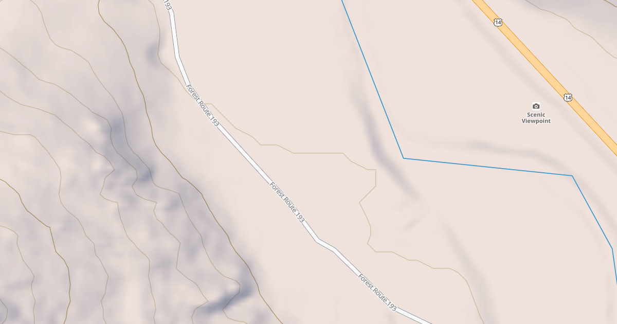 Map preview of SOUTH TONGUE BLOCK A LOT F