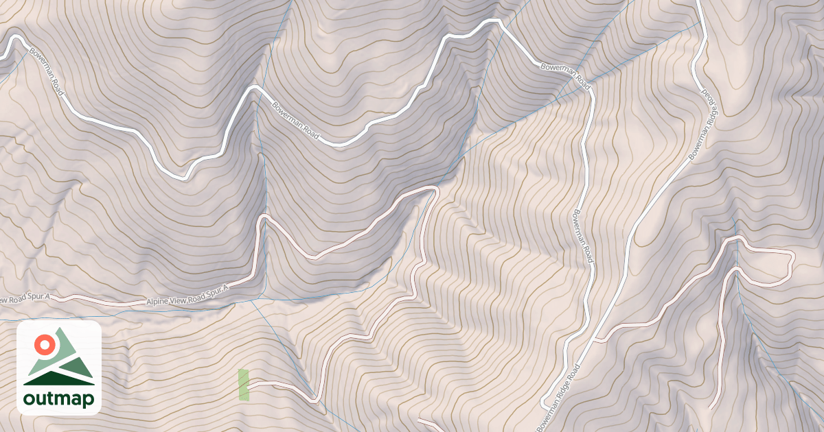 Map of BOWERMAN