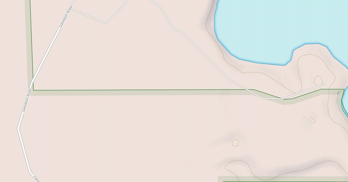 Map preview of DAVIDSON ROAD