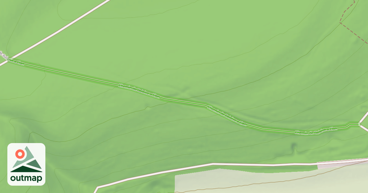 Map of Chemin de Balaive a Elan