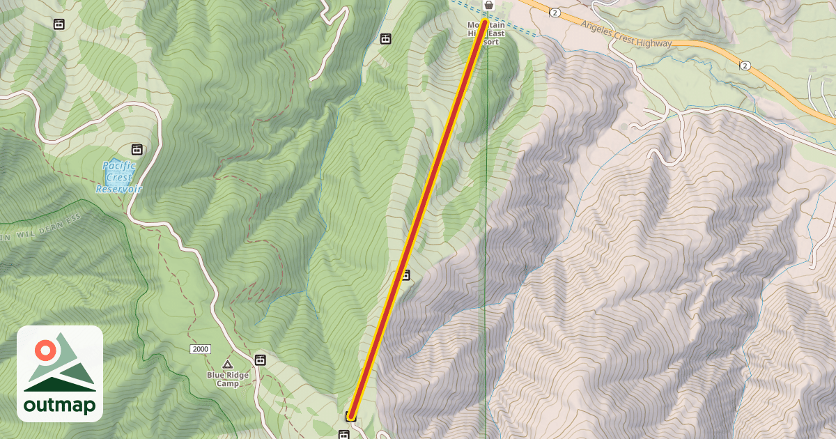 Map of Mtn High Express