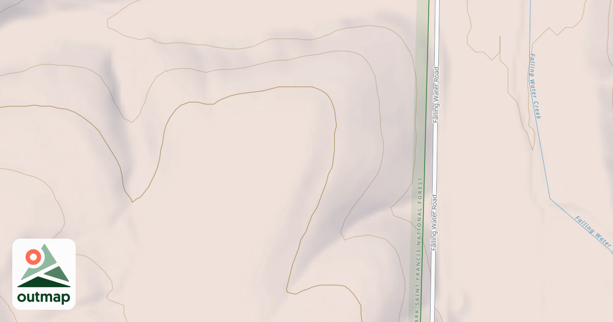 Map of USFS Motor Vehicle Use Map Roads {D10CF57F-CAAD-47A3-AEDA-9B0ADCAA1373}