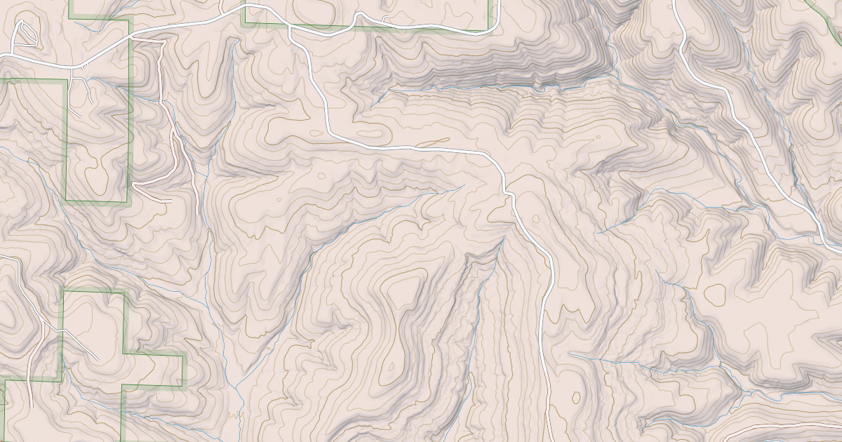 Map preview of GREENHAW MTN