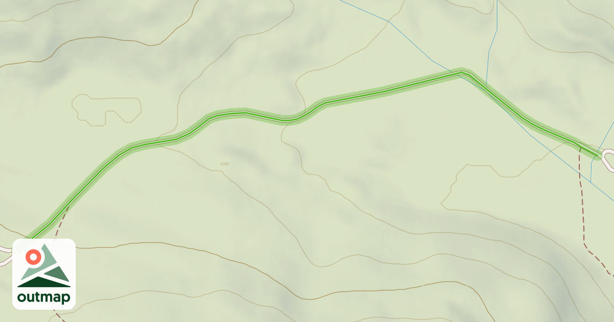 Map of 4 km Access Tr