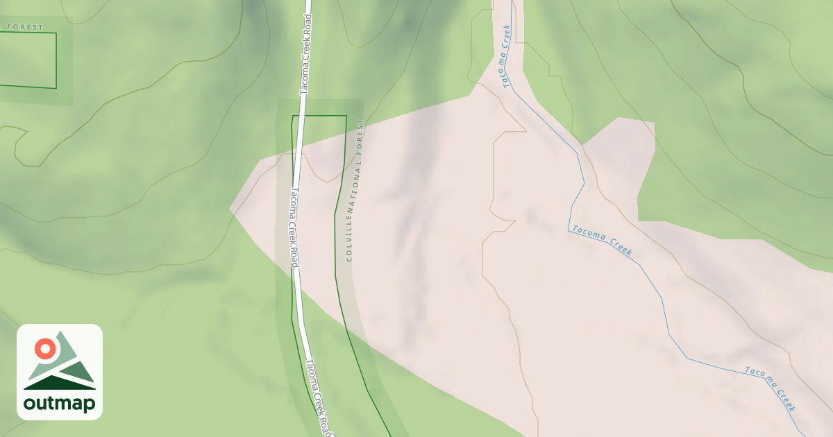 Map of USFS Motor Vehicle Use Map Roads {1E90C582-74B7-4875-B6B1-9F7AAE590260}