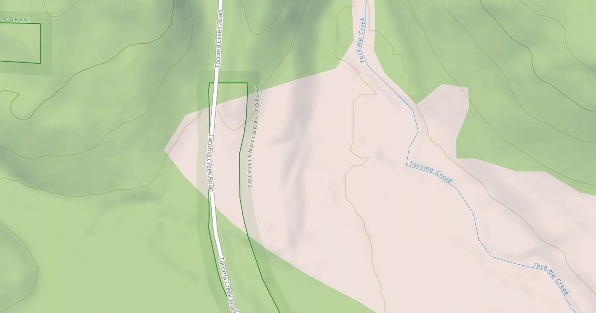 Map preview of USFS Motor Vehicle Use Map Roads {1E90C582-74B7-4875-B6B1-9F7AAE590260}