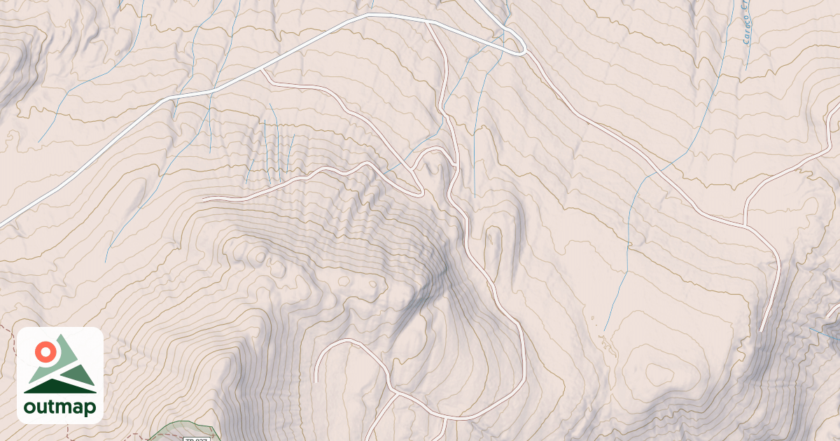 Map of USFS National Forest System Roads {B40A2A5A-610F-4EE5-B268-B8D2BB0EDD16}