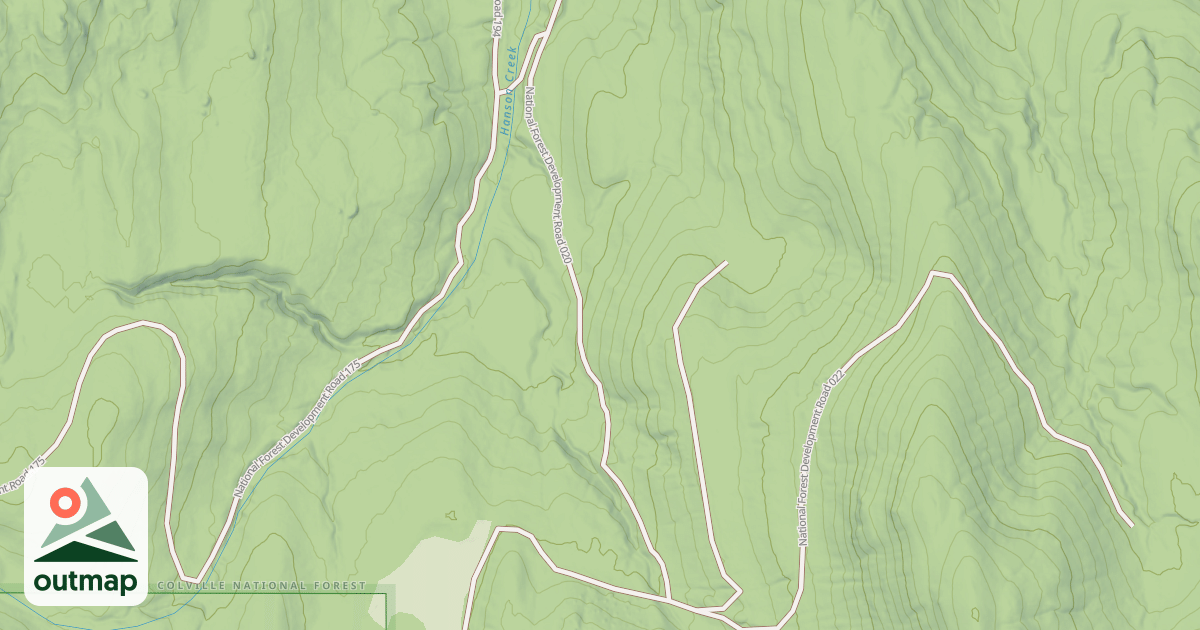 Map of USFS Motor Vehicle Use Map Roads {A1E10B8B-764D-454E-BAEB-2DB43E593402}