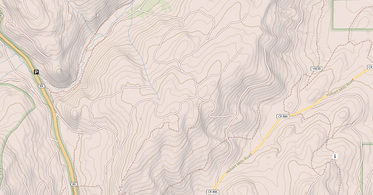 Map preview of BILLY HILL SPUR 1