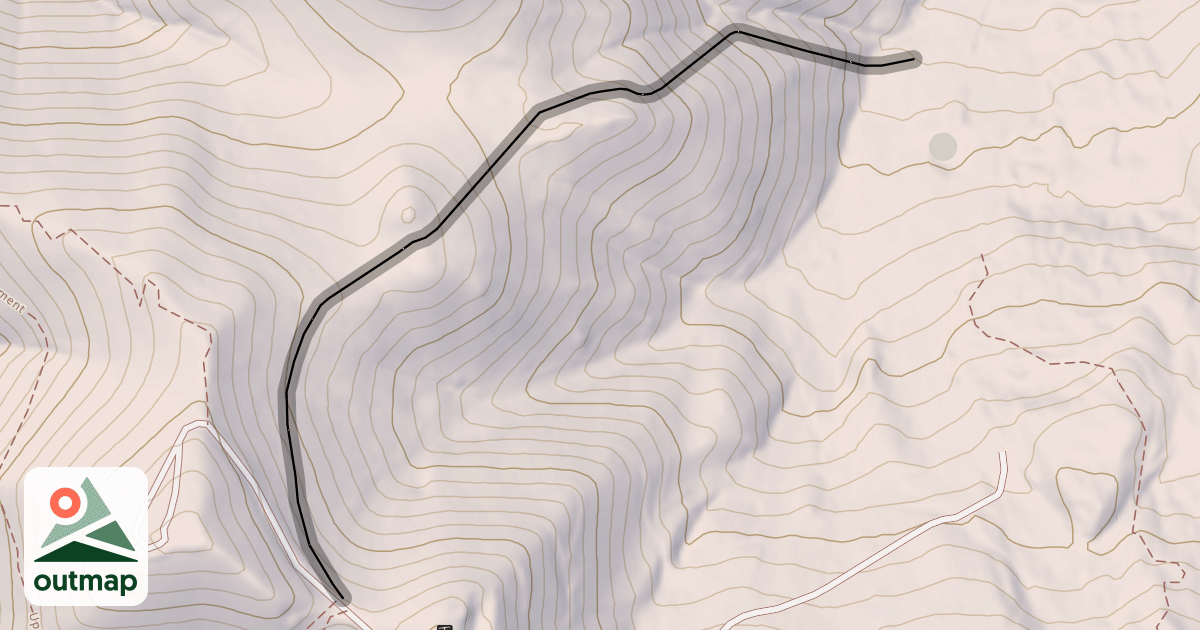 Map of Angel's Plunge