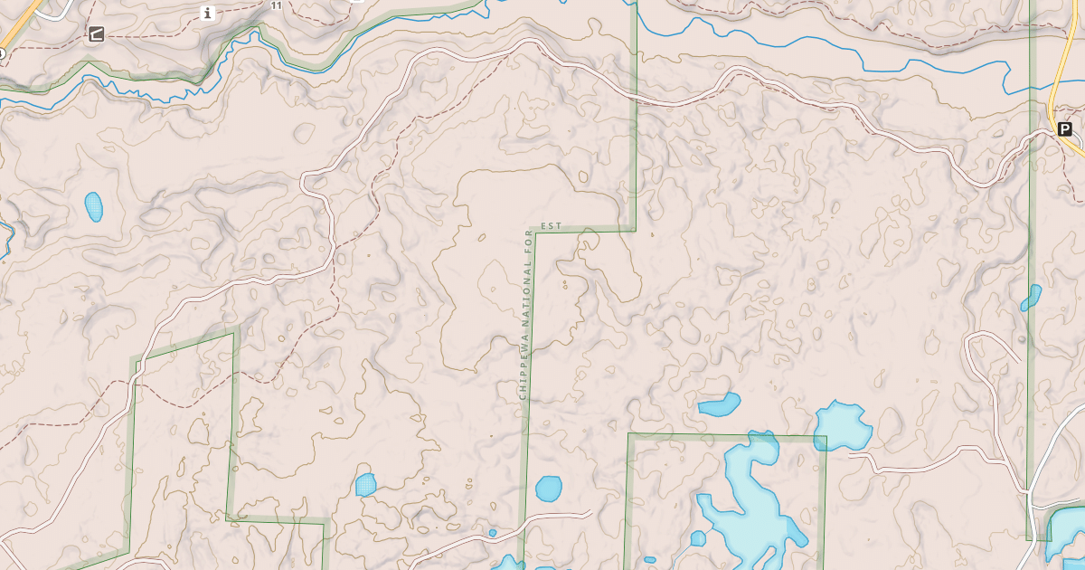 Map preview of HOWARD LAKE SPUR 2803