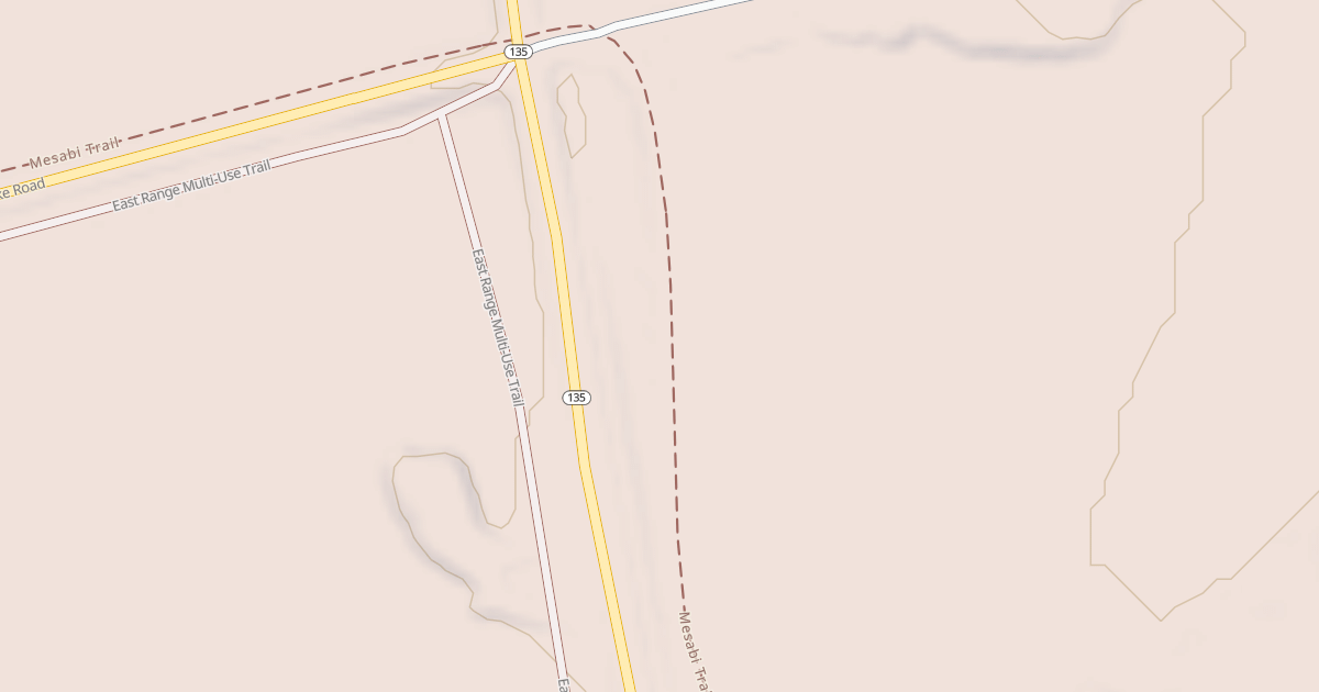 Map preview of East Range OHV Trail