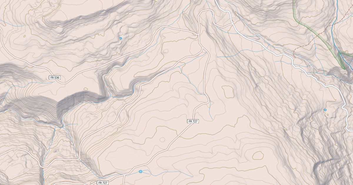 Map preview of WILLOW DIVIDE