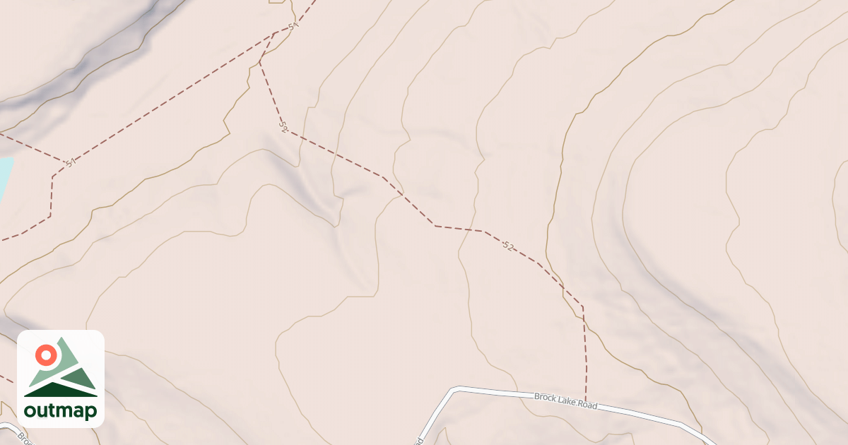 Map of BROCK CREEK #52