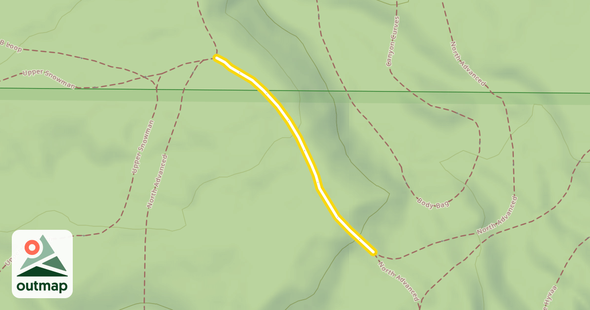 Map of Swanson's Hill