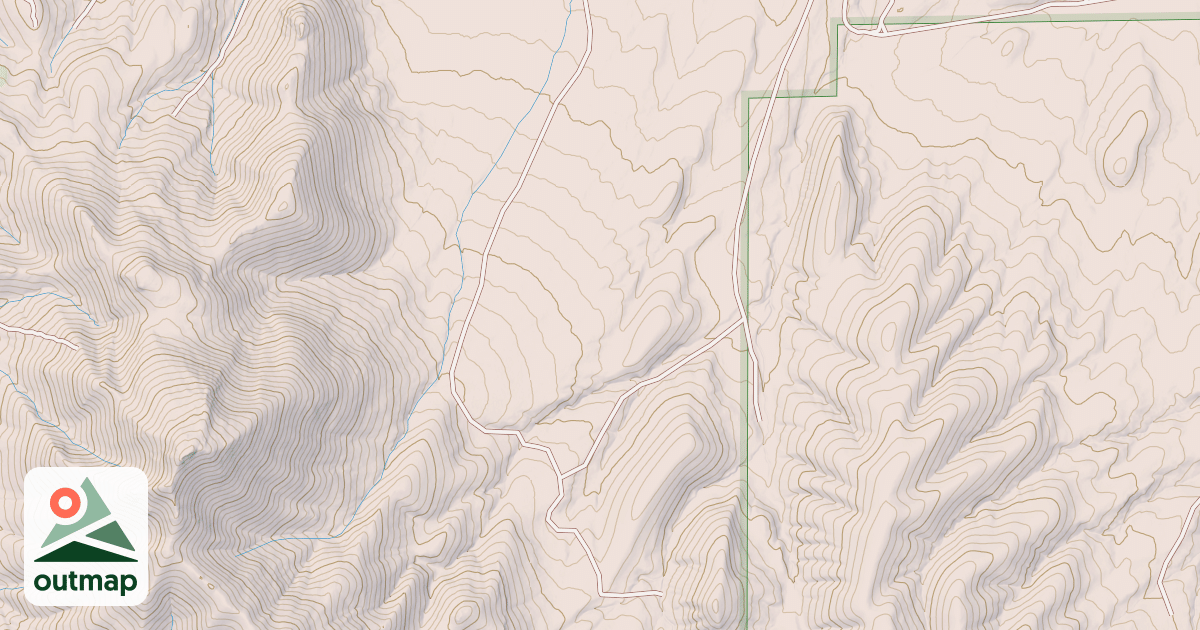 Map of BRUSH CREEK LOOP