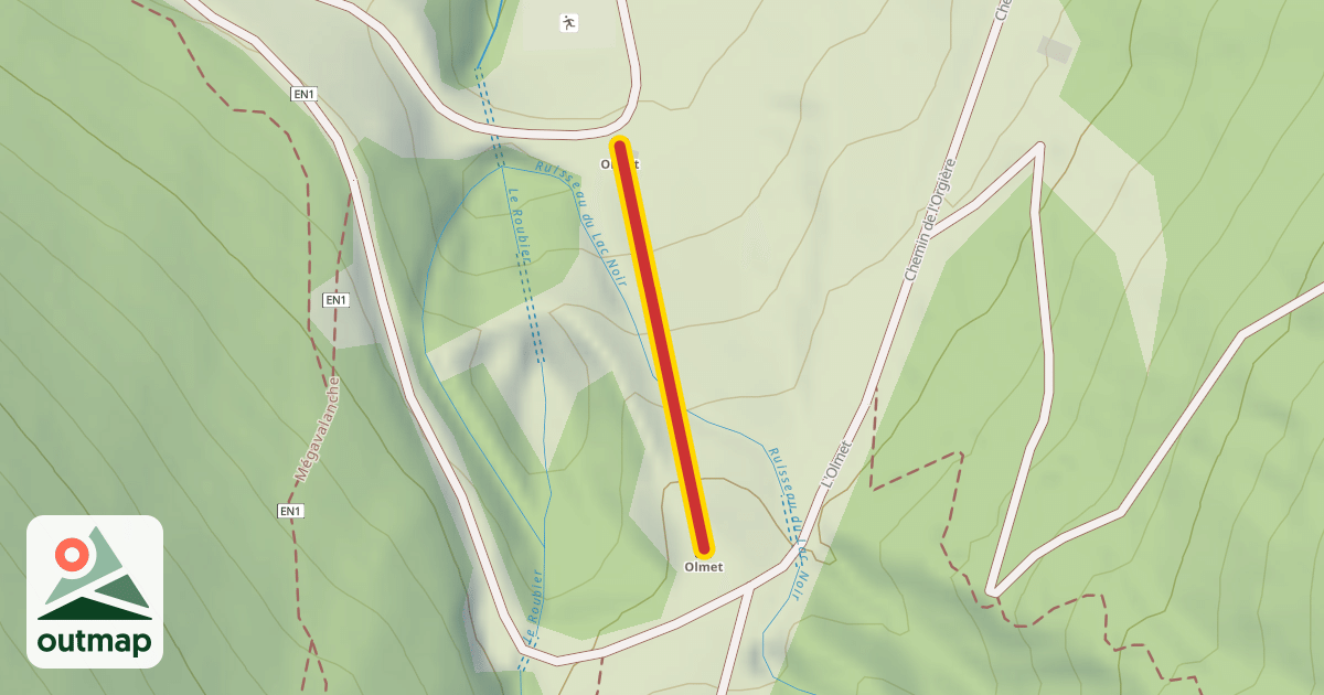 Map of Olmet