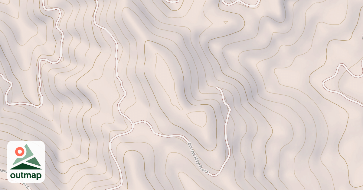 Map of ELDORADO RIDGE F