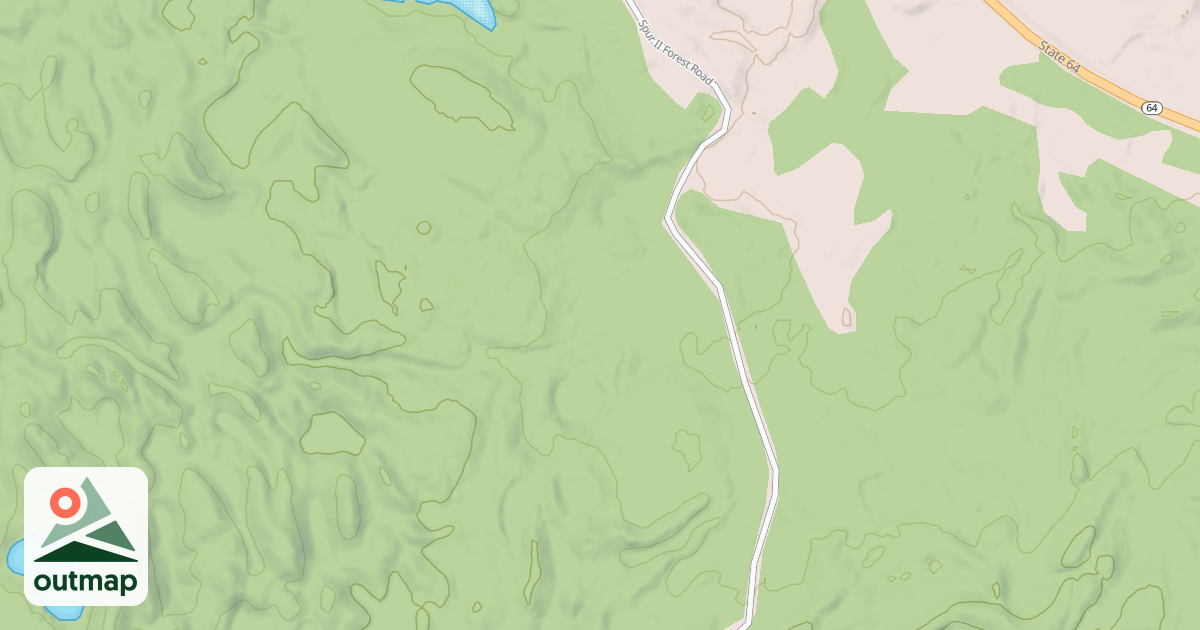 Map of Martineau Recreational Trails