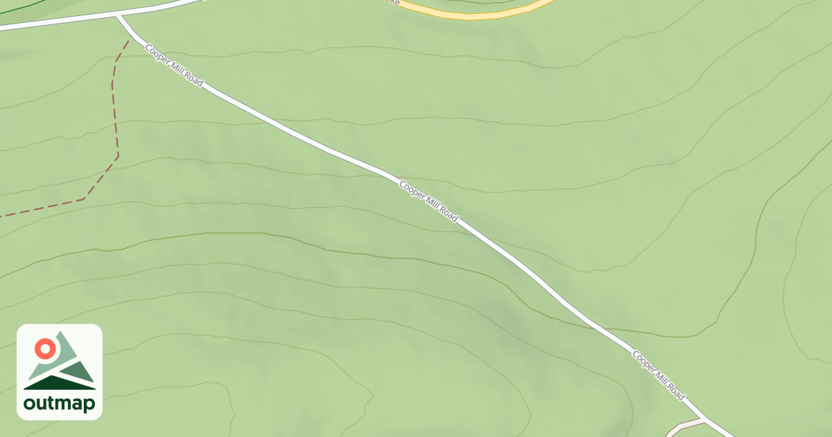Map of Bald Eagle State Forest Snowmobile Trails