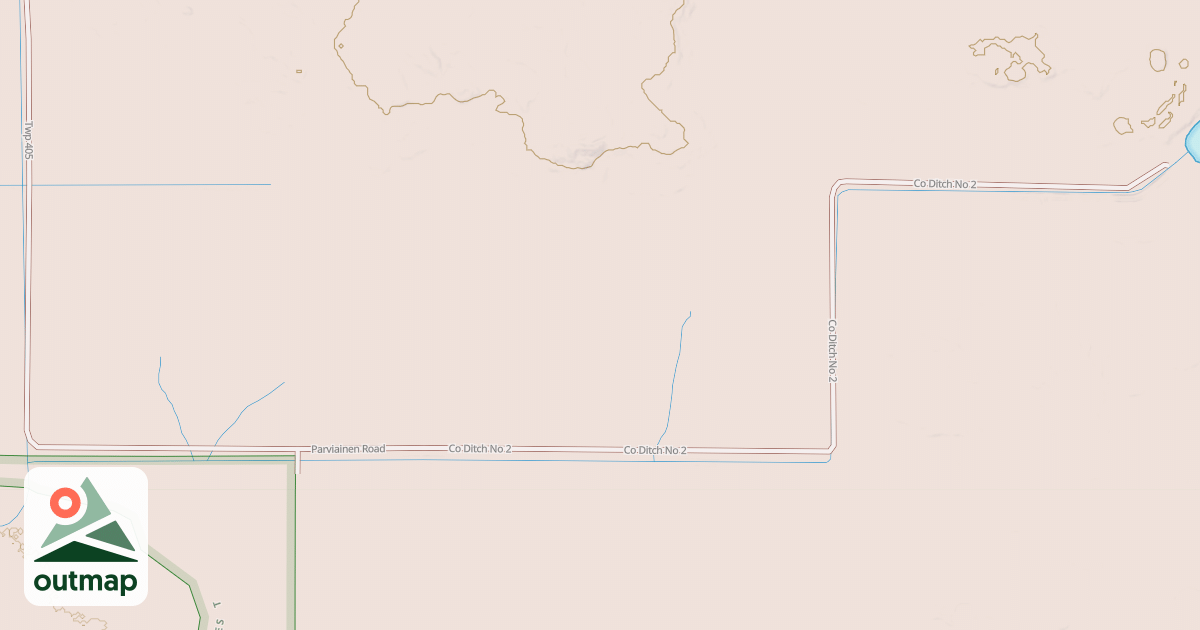 Map of Fond du Lac State Forest Trails