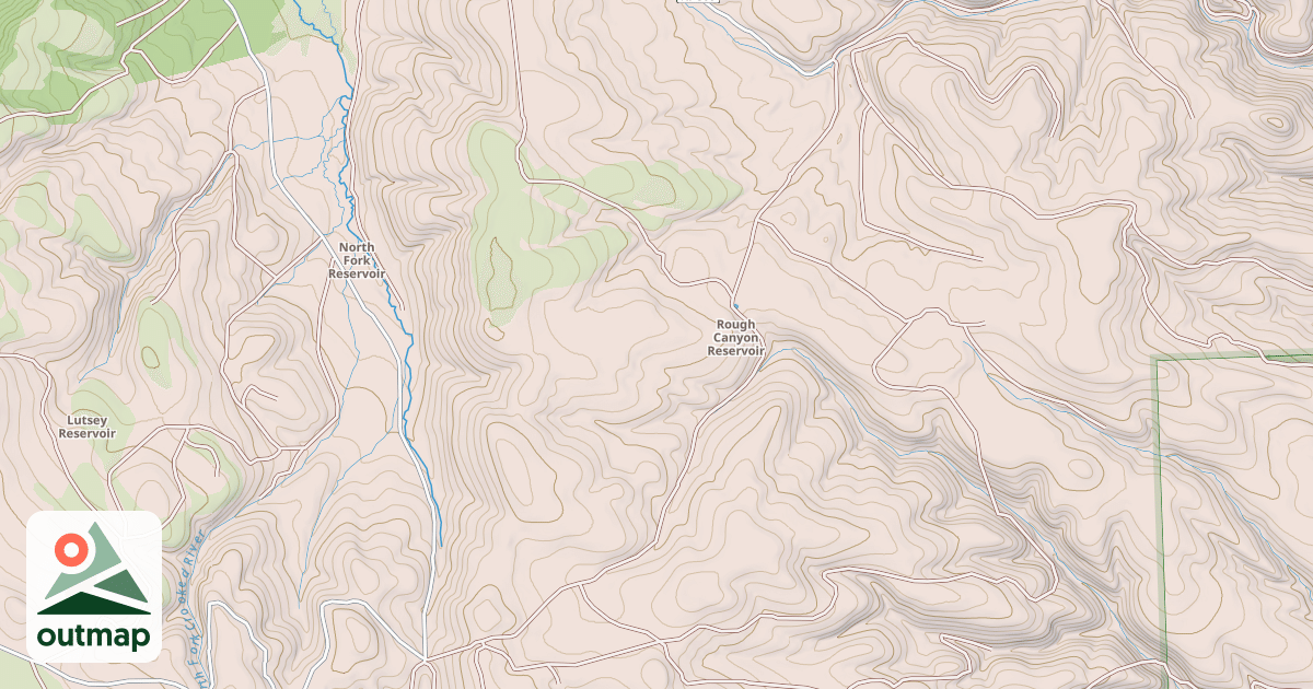Map of USFS Motor Vehicle Use Map Roads {1950EBA1-2A00-4097-AB71-DD4B19B0F3F3}