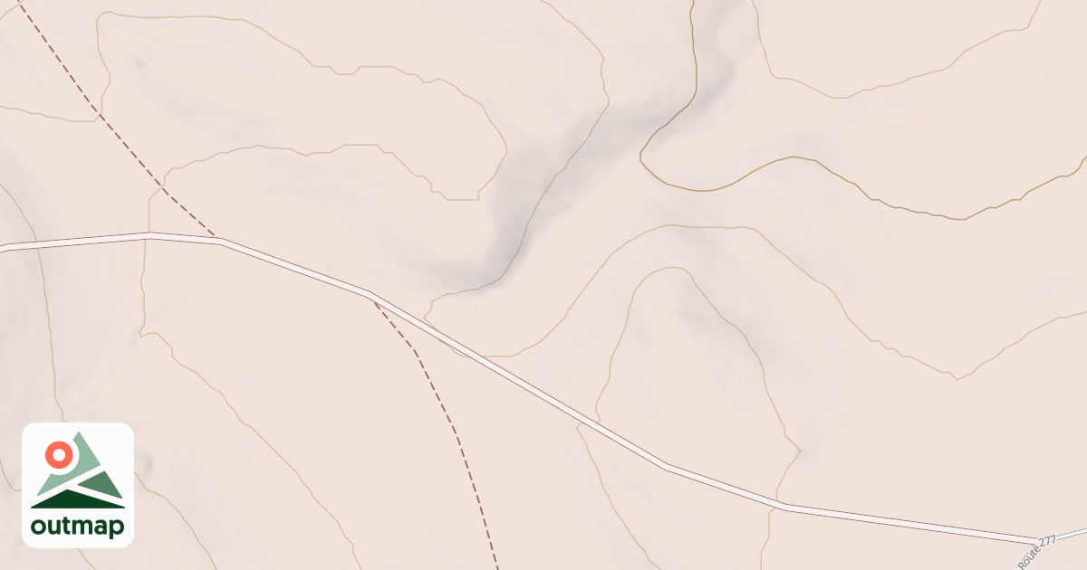 Map of ANTELOPE SALT HOUSE