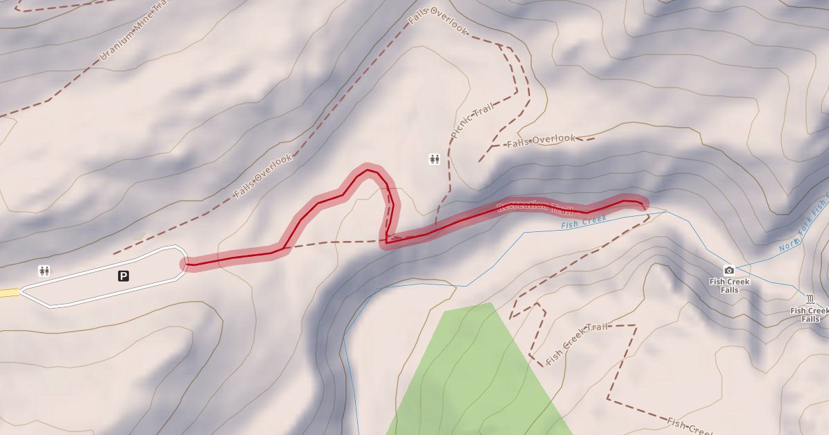 Map preview of Recreation Trail