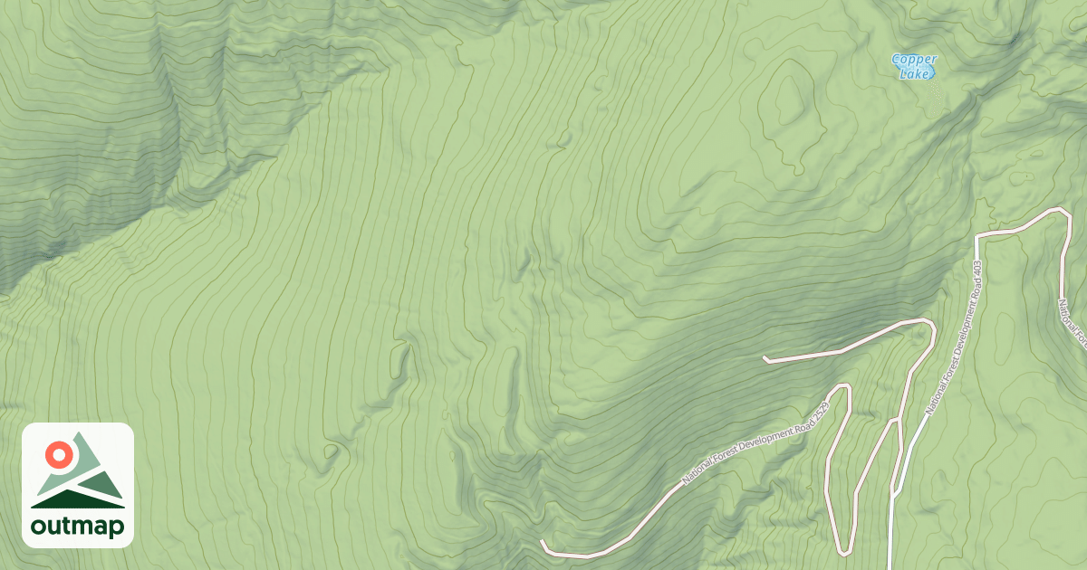 Map of BRASS CREEK B