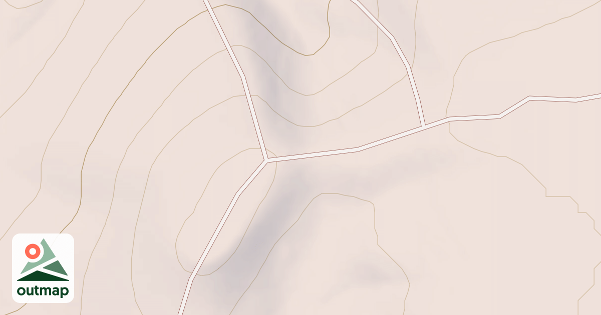 Map of Radar Hill OHV Trails