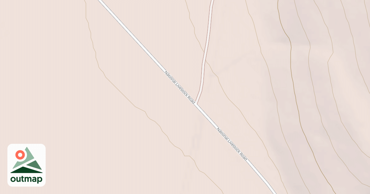 Map of GUADALUPE RIM