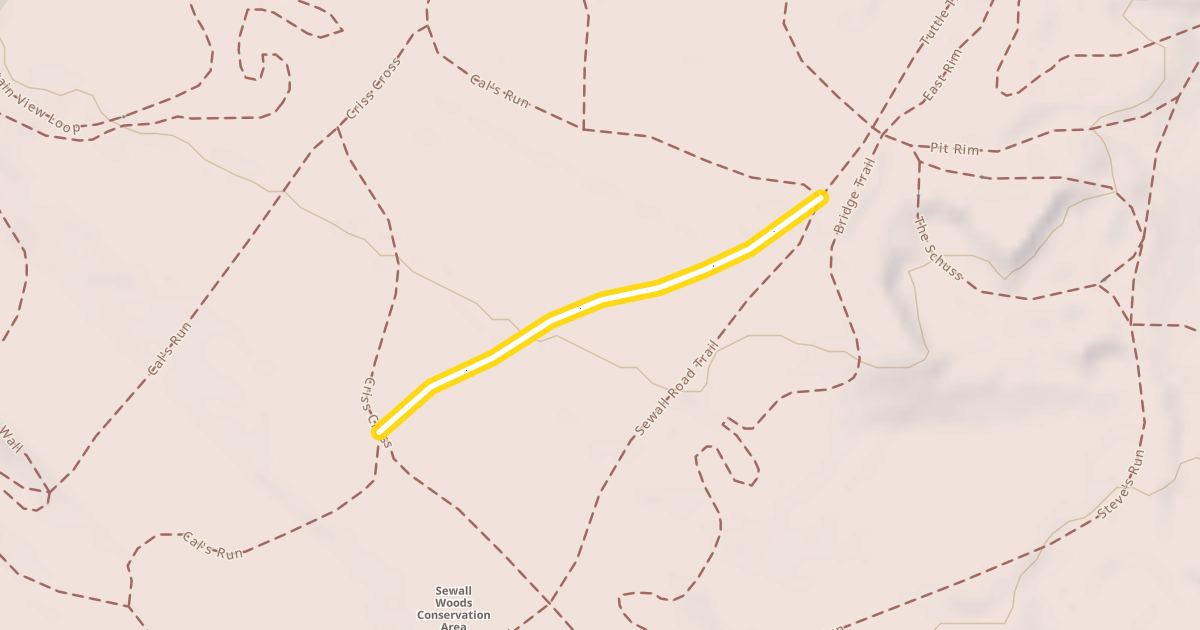 Map preview of Cal's Run