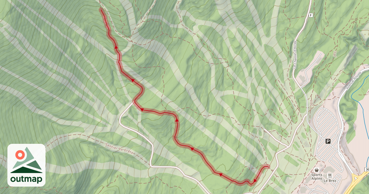 Map of B La "2"