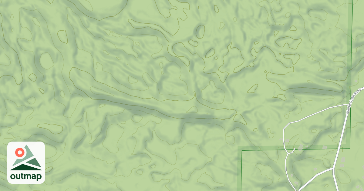 Map of BADLANDS ROAD