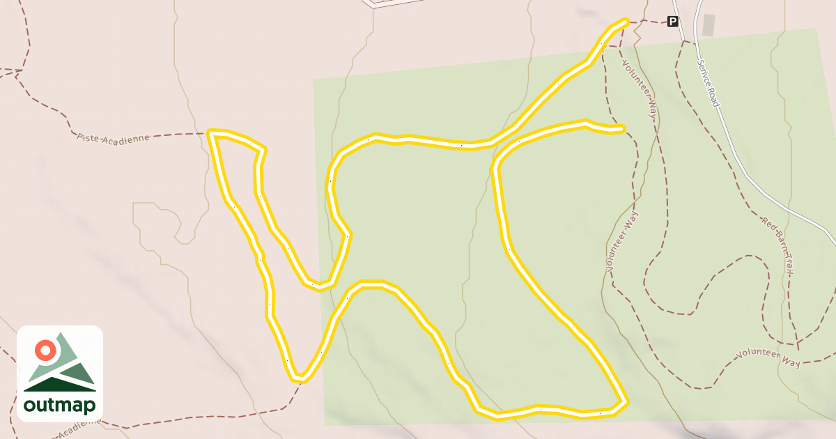 Map of Mickey's Way
