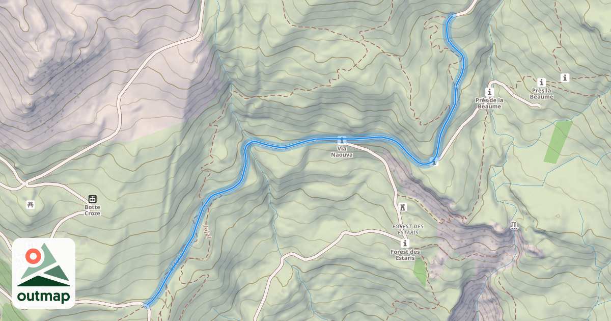 Map of Le Gourou