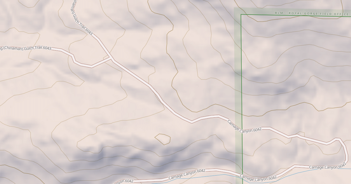 Map preview of Blm T6042