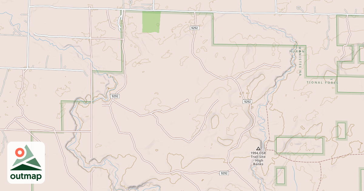 Map of 9292