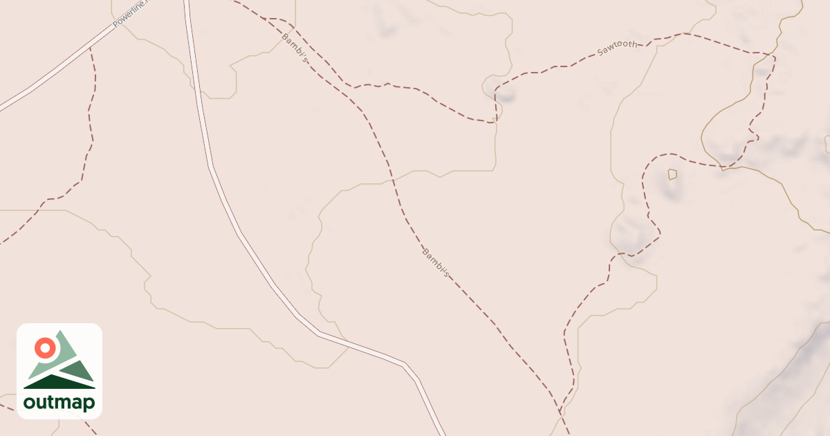 Map of Bambi's Trail
