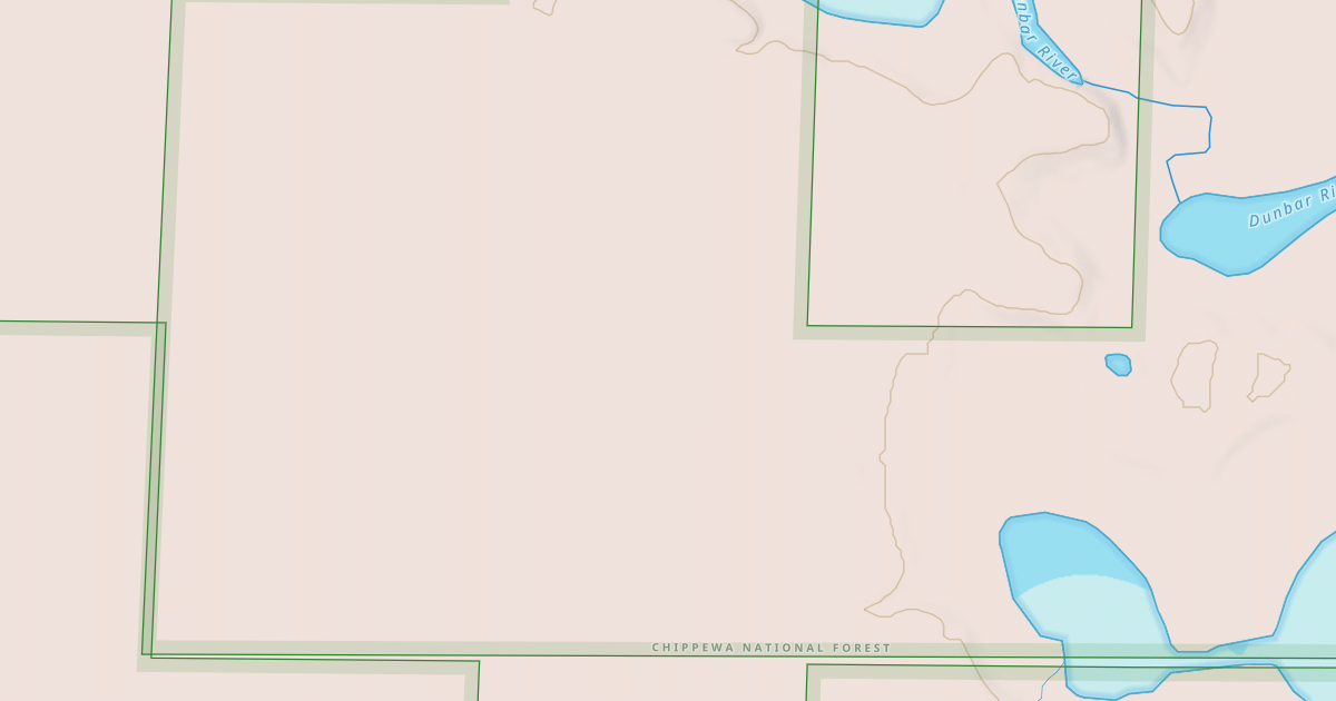 Map preview of DUNBAR LAKE SPUR C