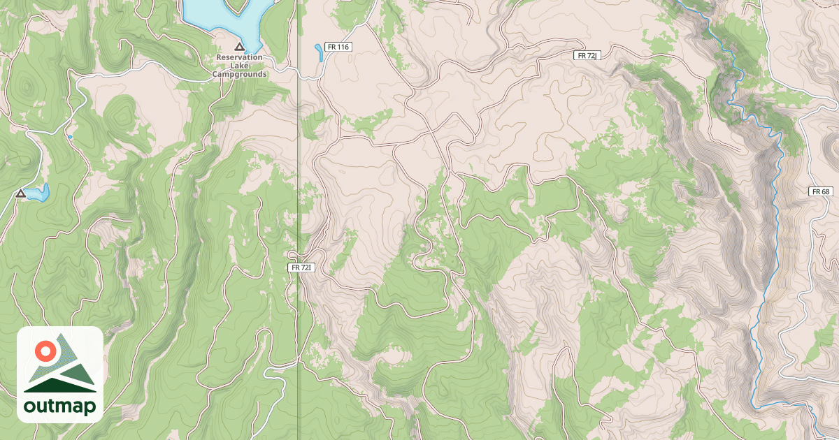 Map of SOUTH WEST 1 E