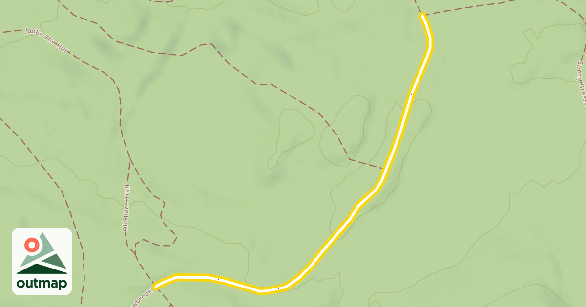 Map of Snowbrook Trail